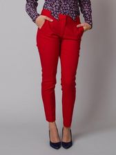Zdjęcie Czerwone klasyczne spodnie garniturowe typu long size - Gliwice