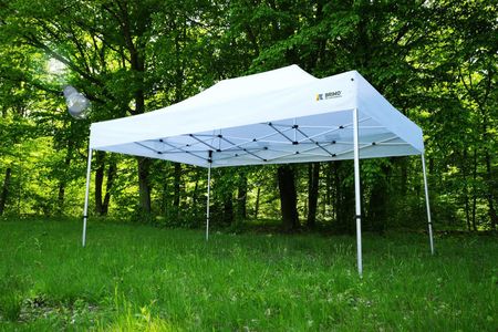 Namiot Handlowy 3x3m - plus 3 ściany - Czerwony - zdjęcie 4