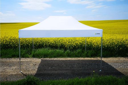 Namiot Handlowy 3x3m - plus 3 ściany - Czerwony - zdjęcie 2