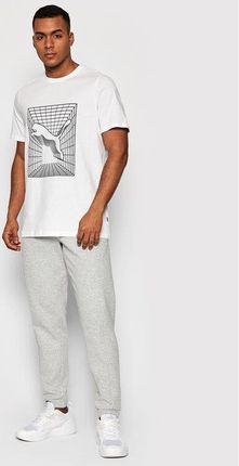 Puma Spodnie dresowe Rad/Cal 847438 Szary Regular Fit - zdjęcie 3