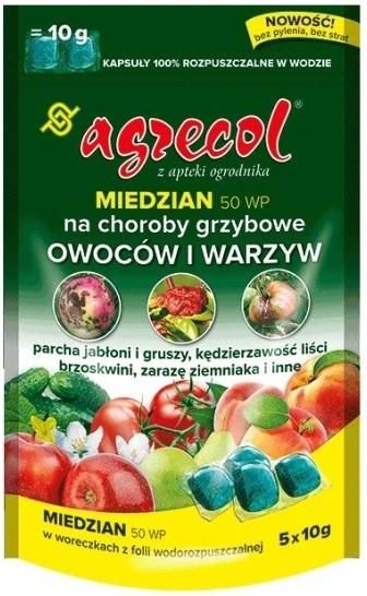 Miedzian 50 Wp Kapsułki 50G Agrecol Ceny i opinie Ceneo pl