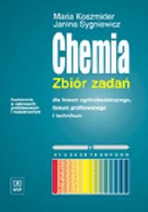 Podręcznik szkolny Chemia Zbiór zadań dla liceum ogólnokształcącego