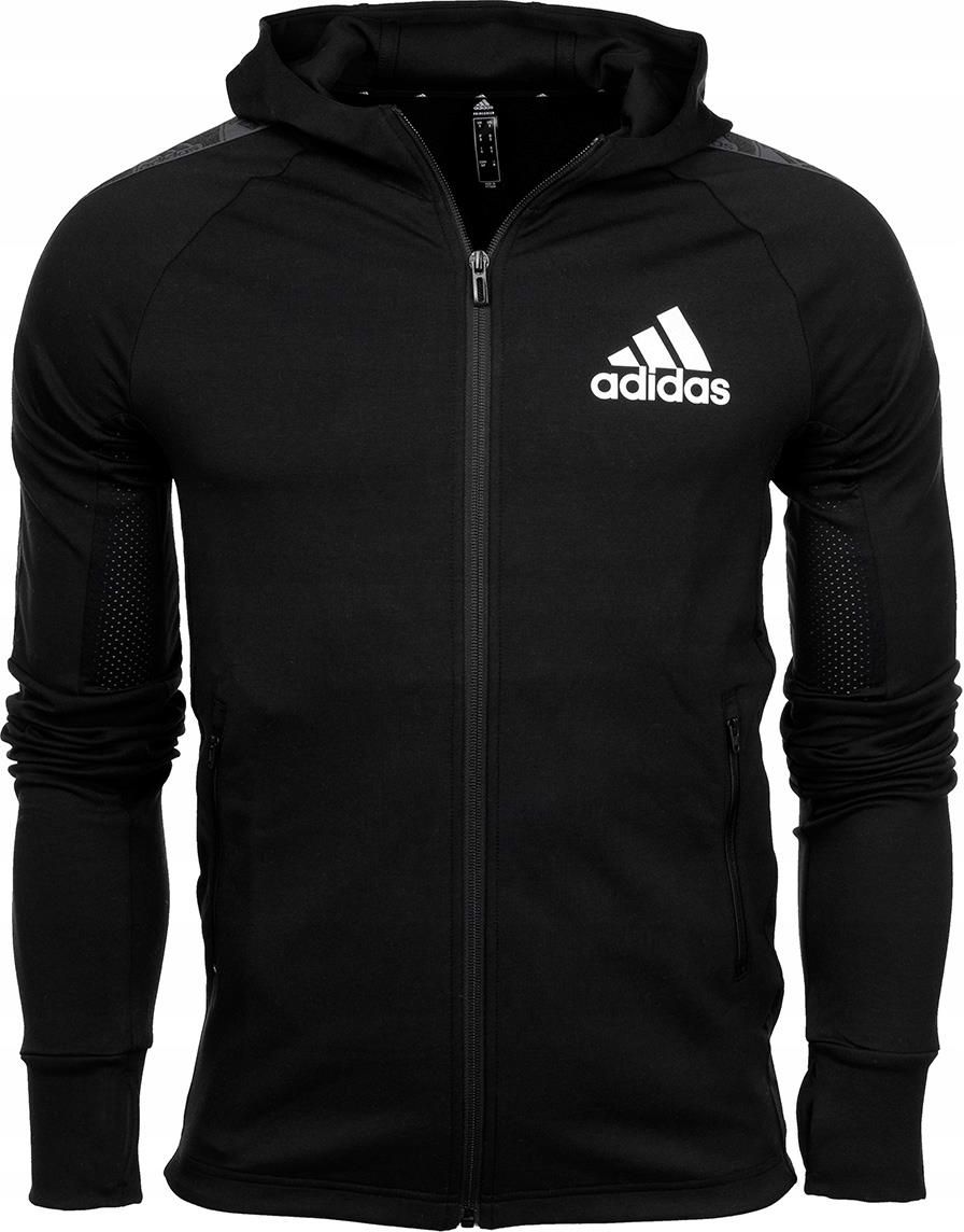 Adidas bluza męska z kapturem zasuwana roz S Ceny i opinie Ceneo pl