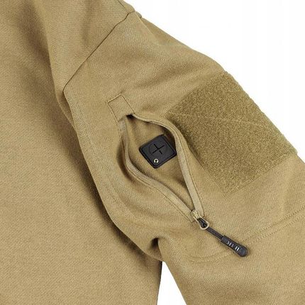 Bluza Mfh Tactical Sweatjacket - Coyote S - zdjęcie 2