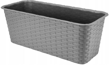 Doniczka Balkonowa.Rattan 40Cm 7002 Display Wersja - zdjęcie 4