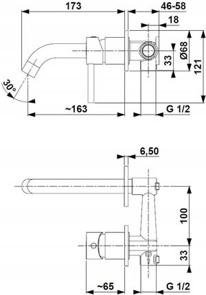 KFA Moza Złoty Szczotkowany 503981031 - zdjęcie 4