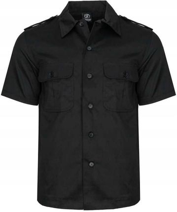 Koszula Brandit Us Hemd 1/2 Arm Black XXL - zdjęcie 3