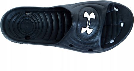 Klapki Under Armour Locker IV 3023758-001 Czarne - zdjęcie 4