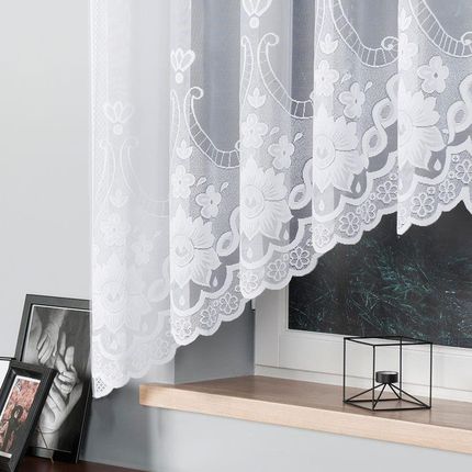 Markizeta Matylda Firanka Konfekcjonowana 160x310cm Biały 001 0075110000011603101 - zdjęcie 3