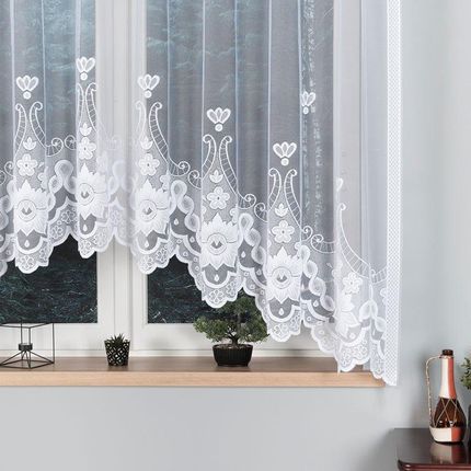 Markizeta Matylda Firanka Konfekcjonowana 160x310cm Biały 001 0075110000011603101 - zdjęcie 6
