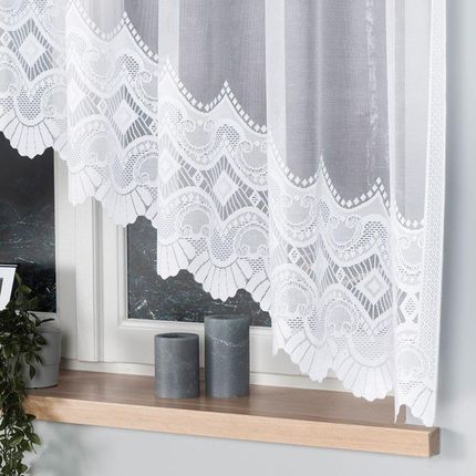 Markizeta Lucyna Firanka Konfekcjonowana 160x310cm Biały 001 0150790000011603101 - zdjęcie 2