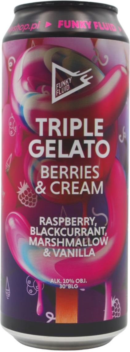 Browar Funky Fluid Funky Fluid Triple Gelato Berries Cream Puszka