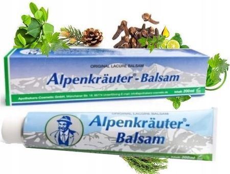 Alpenkrauter Balsam Ziołowy na bóle 200ml - zdjęcie 6