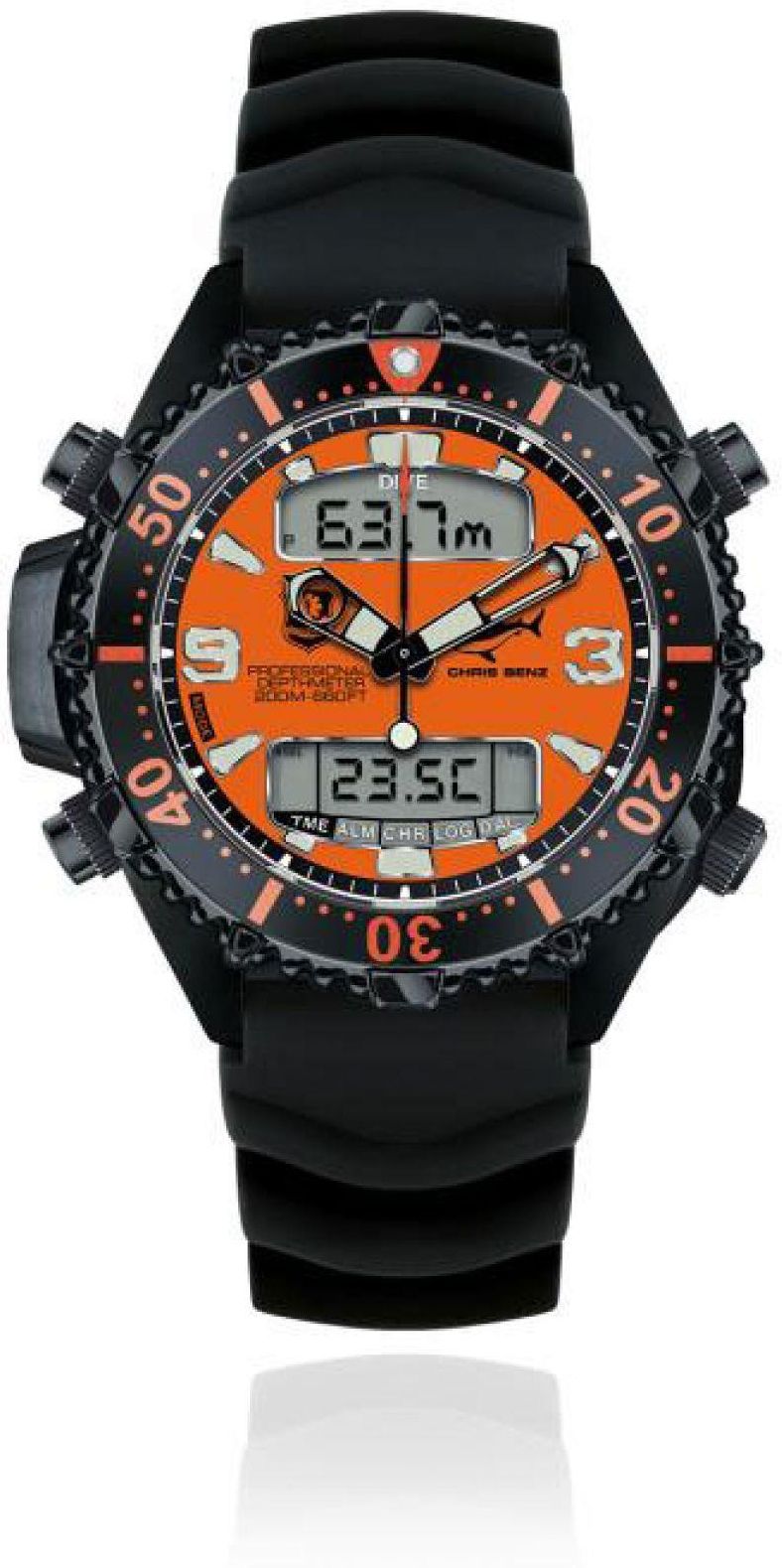 Chris Benz Depthmeter Digital M Rescue Diver Cb D X Rs Kbs