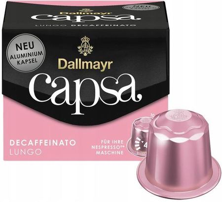 Kapsułki Dallmayr Nespresso Decaffeinato Lungo 10 - zdjęcie 2