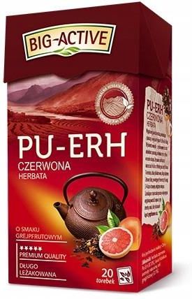 Herbata Herbata Czerwona Puerh Z Aromatem Grejpfruta T Top Ceny I