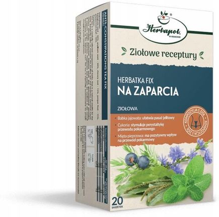 Herbatka Na Zaparcia 20x2 G Herbapol Kraków - zdjęcie 2