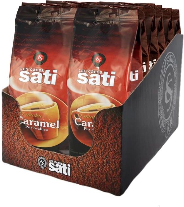 Kawa Cafe Sati Caramel 12x250g 239 Ceny I Opinie Ceneo Pl