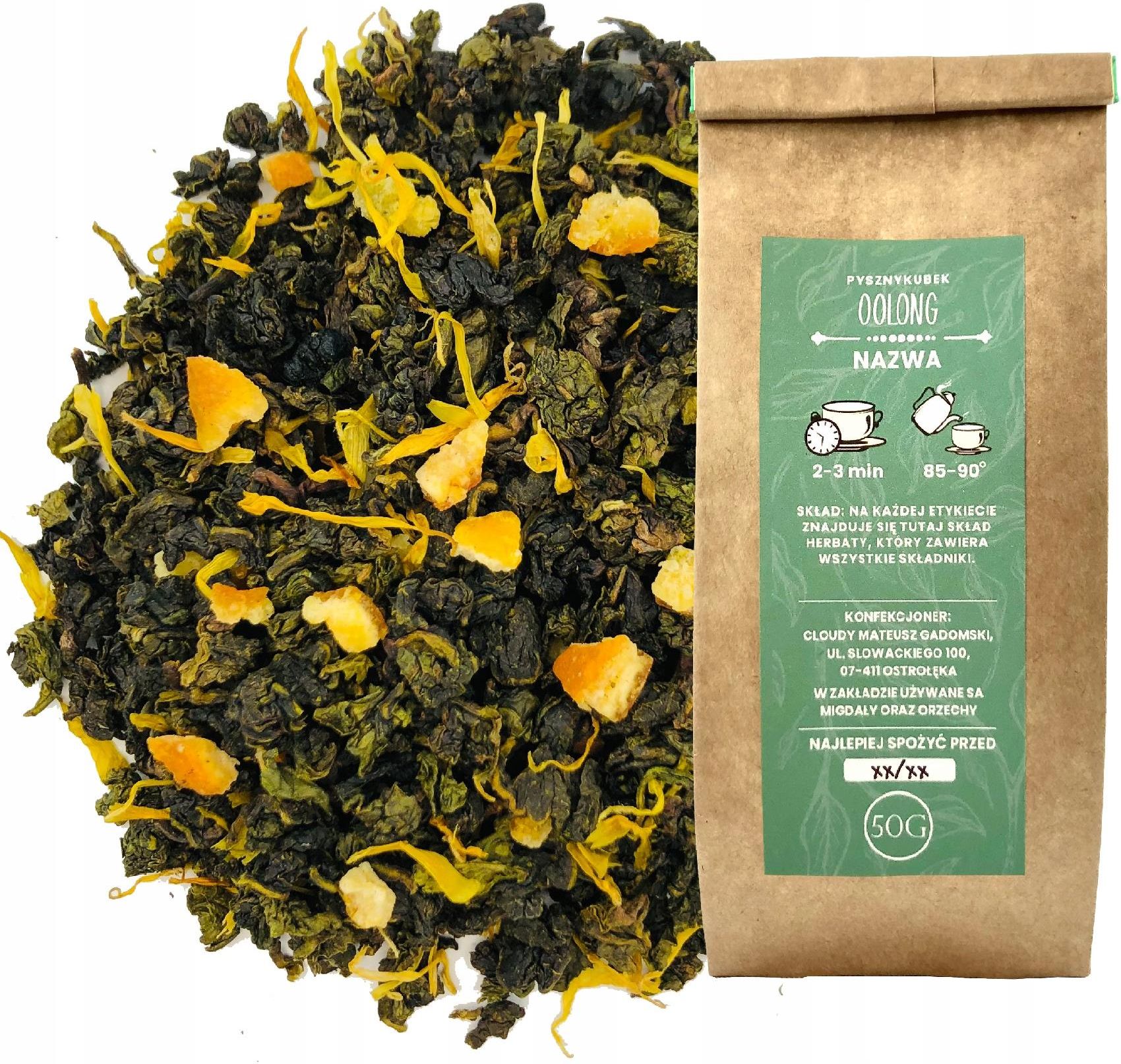 Herbata Herbata Oolong Pomarańcza 50g Cynamon Nagietek Ceny i opinie