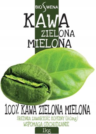 Kawa Zielona Mielona 1kg Bioswena - zdjęcie 2
