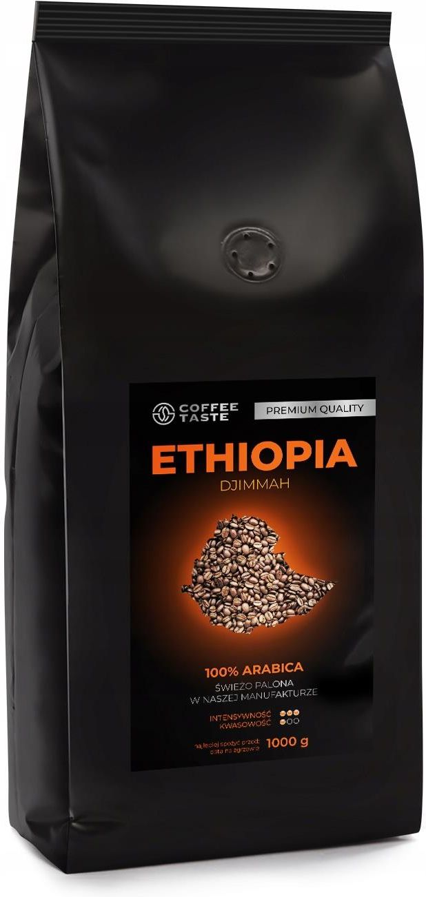 Kawa Kawa Ethiopia 100 Arabica Świeżo Palona 1kg Ceny i opinie