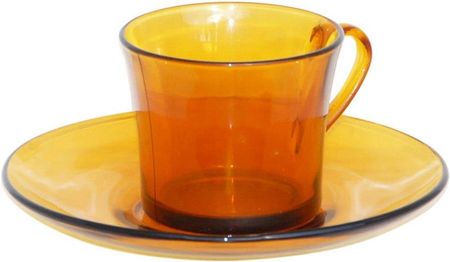 Duralex Filiżanka Z Talerzykiem Lys Bursztyn 18 Cl Pack 6Szt. - zdjęcie 3