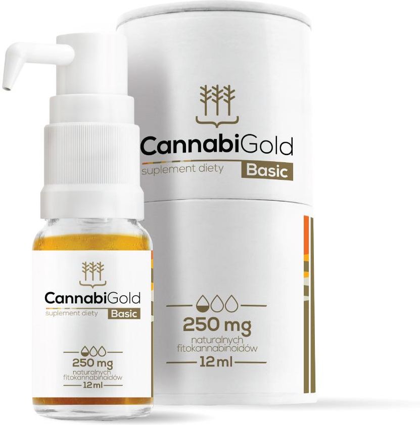 Preparat Medycyny Naturalnej Cannabigold Olej CBD Intense 2 5 250mg