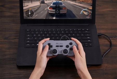8BitDo SN30 Pro Grey U RET00257 - zdjęcie 4