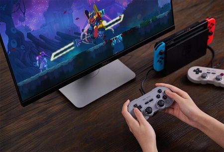 8BitDo SN30 Pro Grey U RET00257 - zdjęcie 3