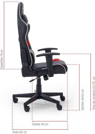 DXRacer P Series PF188 (OH/PF188/NRW) - zdjęcie 5