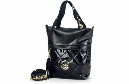 Torebka Damska Shopper Listonoszka A4 Laura Biaggi - zdjęcie 4