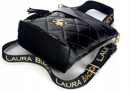 Torebka Damska Shopper Listonoszka A4 Laura Biaggi - zdjęcie 5