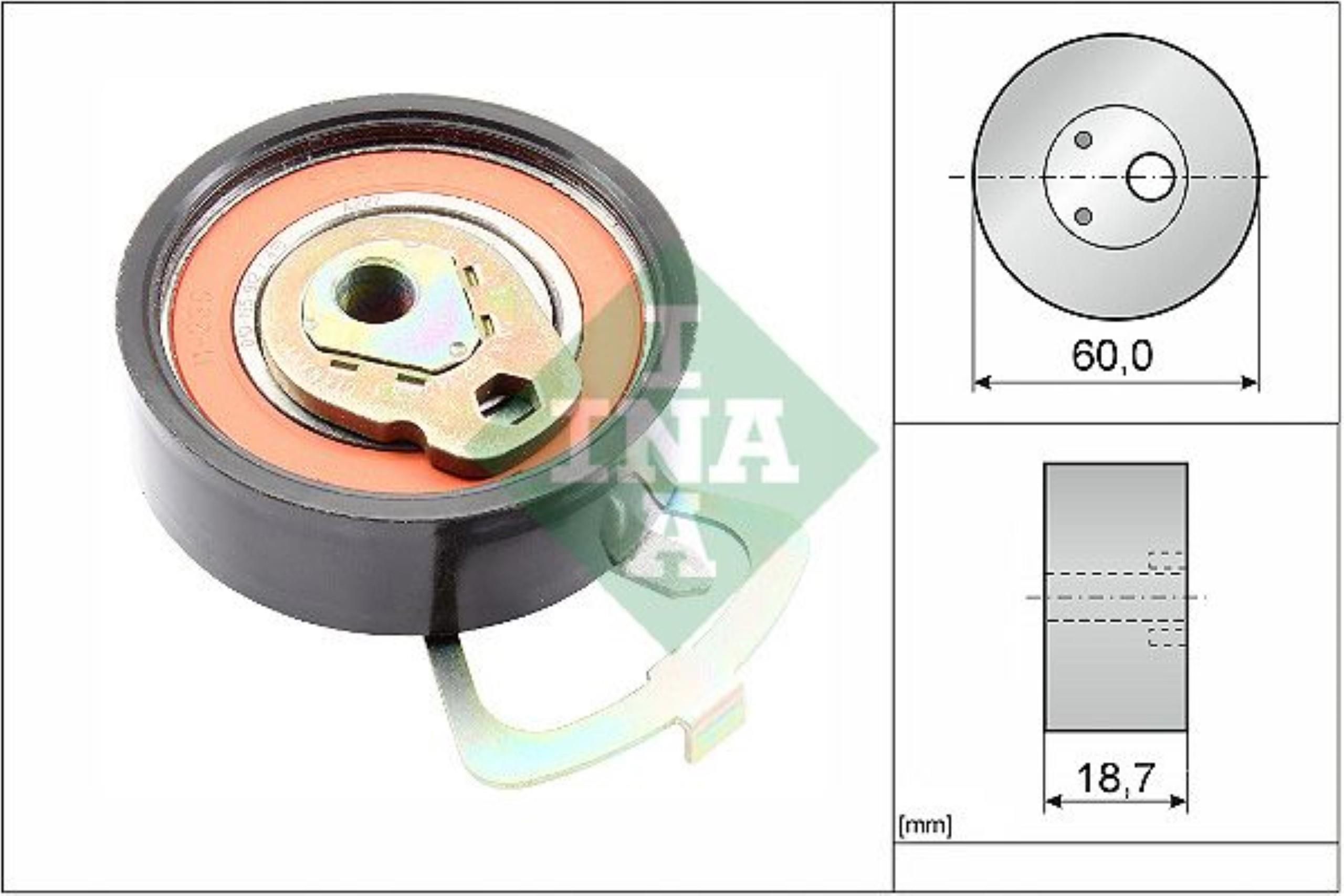 Mechanizm Rozrz Du Rolka Napinaj Ca Paska Rozrz Du Ina