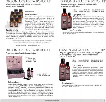 Dikson Argabeta Botol Up Szampon 250 ml - zdjęcie 2