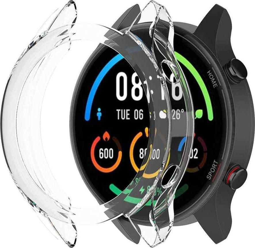 Alogy Etui Silikonowe Case Do Xiaomi Mi Watch Color Sport Przezroczyste