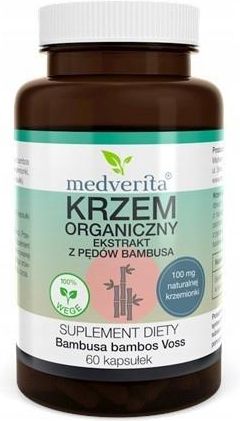 Medverita Krzem Organiczny Mg P D W Bambusa Kaps Opinie I Ceny