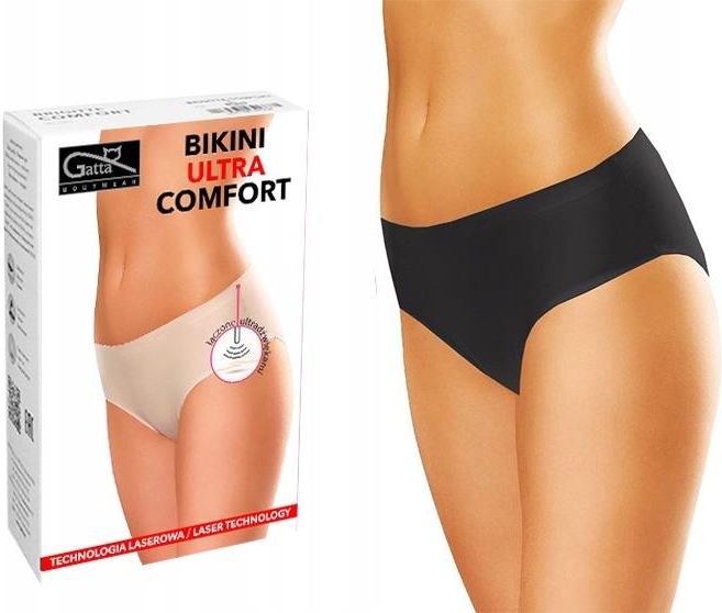 Gatta Bikini Comfort Figi Bezszwowe Czarne Xl Ceny I Opinie Ceneo Pl