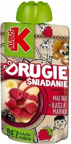 Zdjęcie Kubuś mus aronia malina kasza manna 12x100g - Stepnica