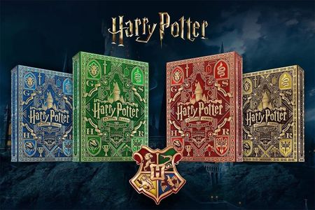 Bicycle Karty Harry Potter Talia Czerwona - zdjęcie 2