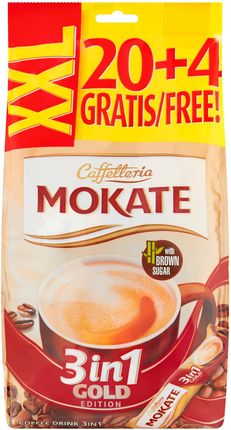 Mokate Kawa 3W1 Brown Sugar xxl 24x17g - zdjęcie 3