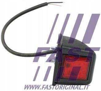 Fast Lampa Obrysowa Fiat Ducato 06 14 Czerwona Led Truck Kwadrat Narożna Ft87359 - zdjęcie 2
