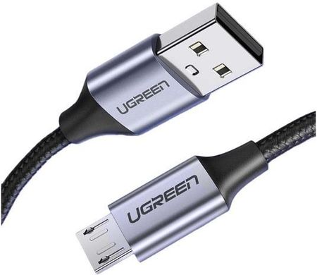Ugreen USB - MicroUSB US290 3m Czarny - zdjęcie 2
