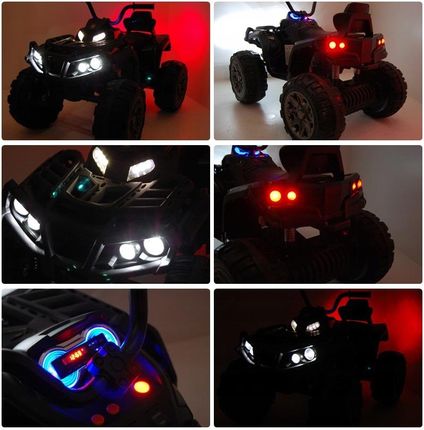 Ramiz Pojazd Quad Atv Czarny - zdjęcie 2