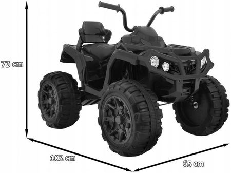 Ramiz Pojazd Quad Atv Czarny - zdjęcie 3