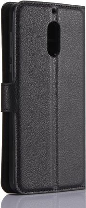 Etui Portfel Litchi, Pokrowiec Do Nokia 6 - zdjęcie 4