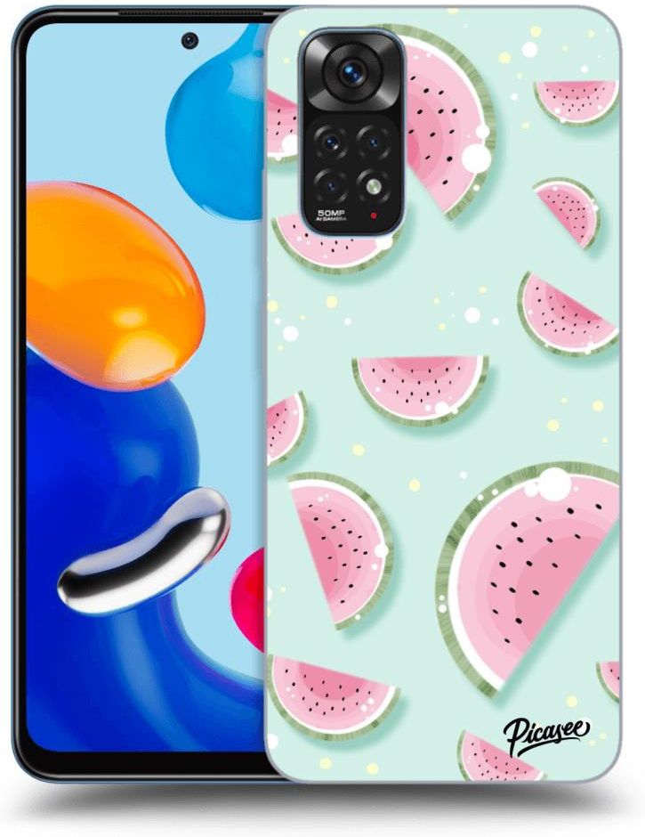 Silikonowe Prze Roczyste Etui Na Xiaomi Redmi Note Watermelon