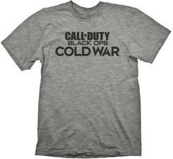 Zdjęcie GAYA ENTERTAINMENT T-Shirt Call of Duty: Cold War "Logo" Szary melanż S (Blister) - Piła