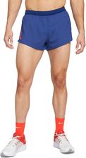 Zdjęcie Spodenki Nike AeroSwift 2In Shorts M Granatowe (CJ7837-455) - Poznań