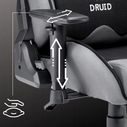 Imbaseat Imba Druid Mesh 860234 - zdjęcie 2