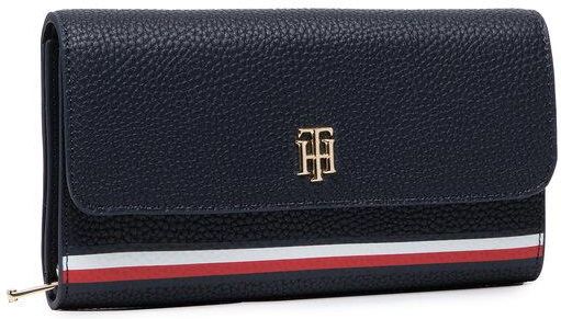 Tommy Hilfiger Duży Portfel Damski Th Element Lrg Flap Wallet Crop